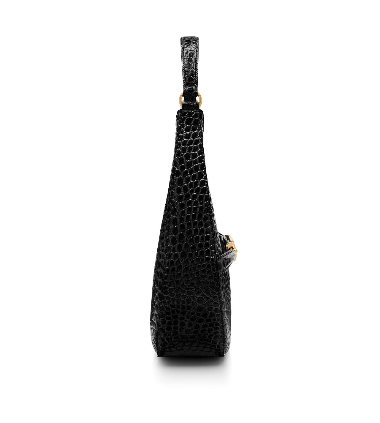 Stamped Crocodile Leather Whitney Large Hobo