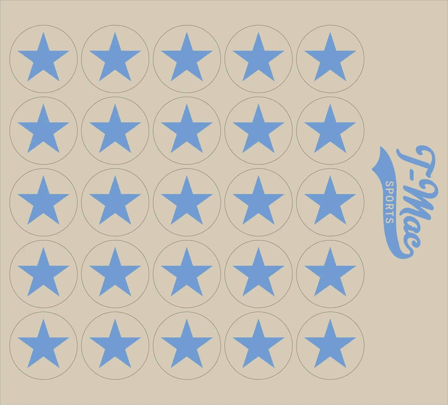 Star Mini Award Decals