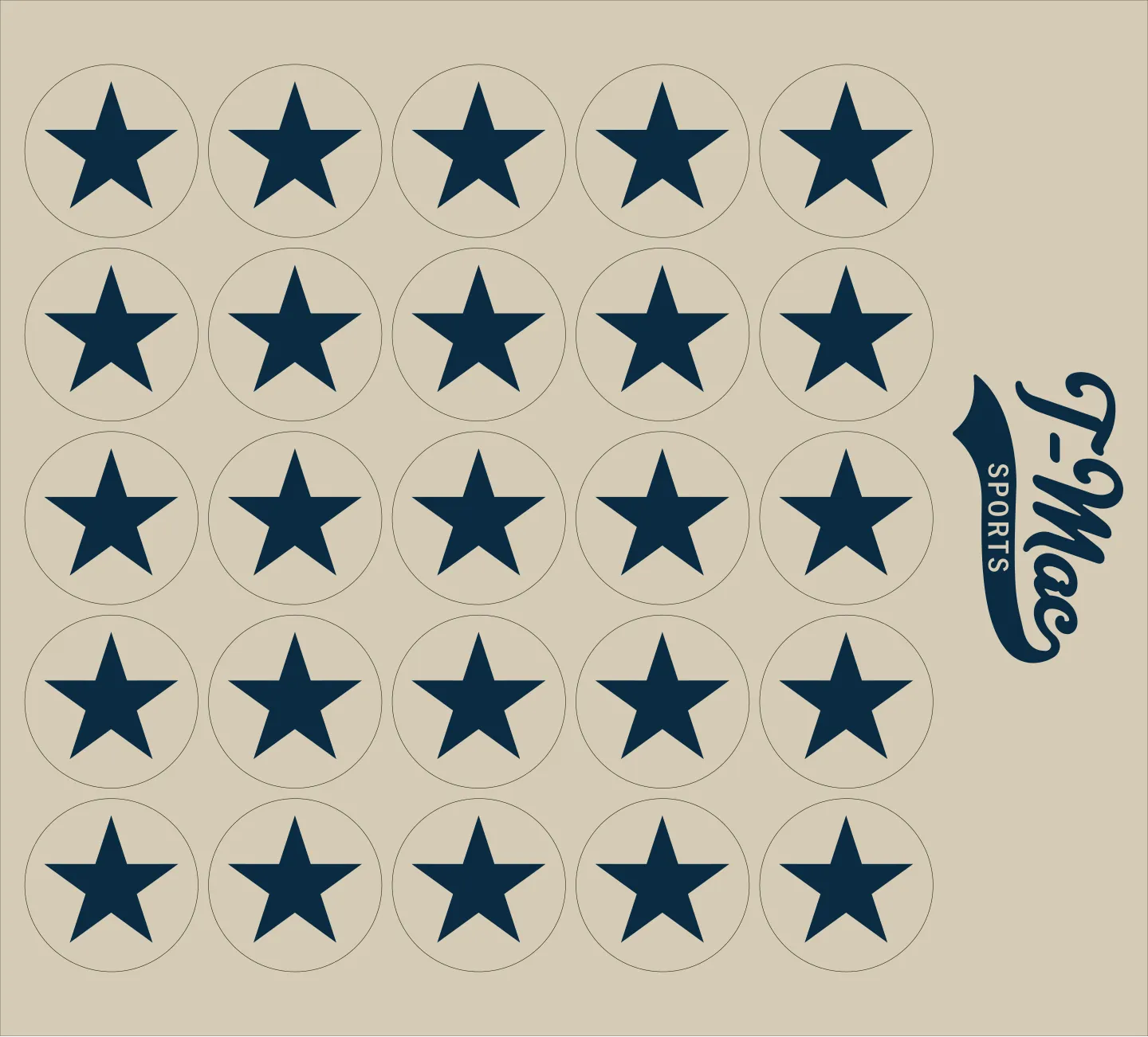 Star Mini Award Decals