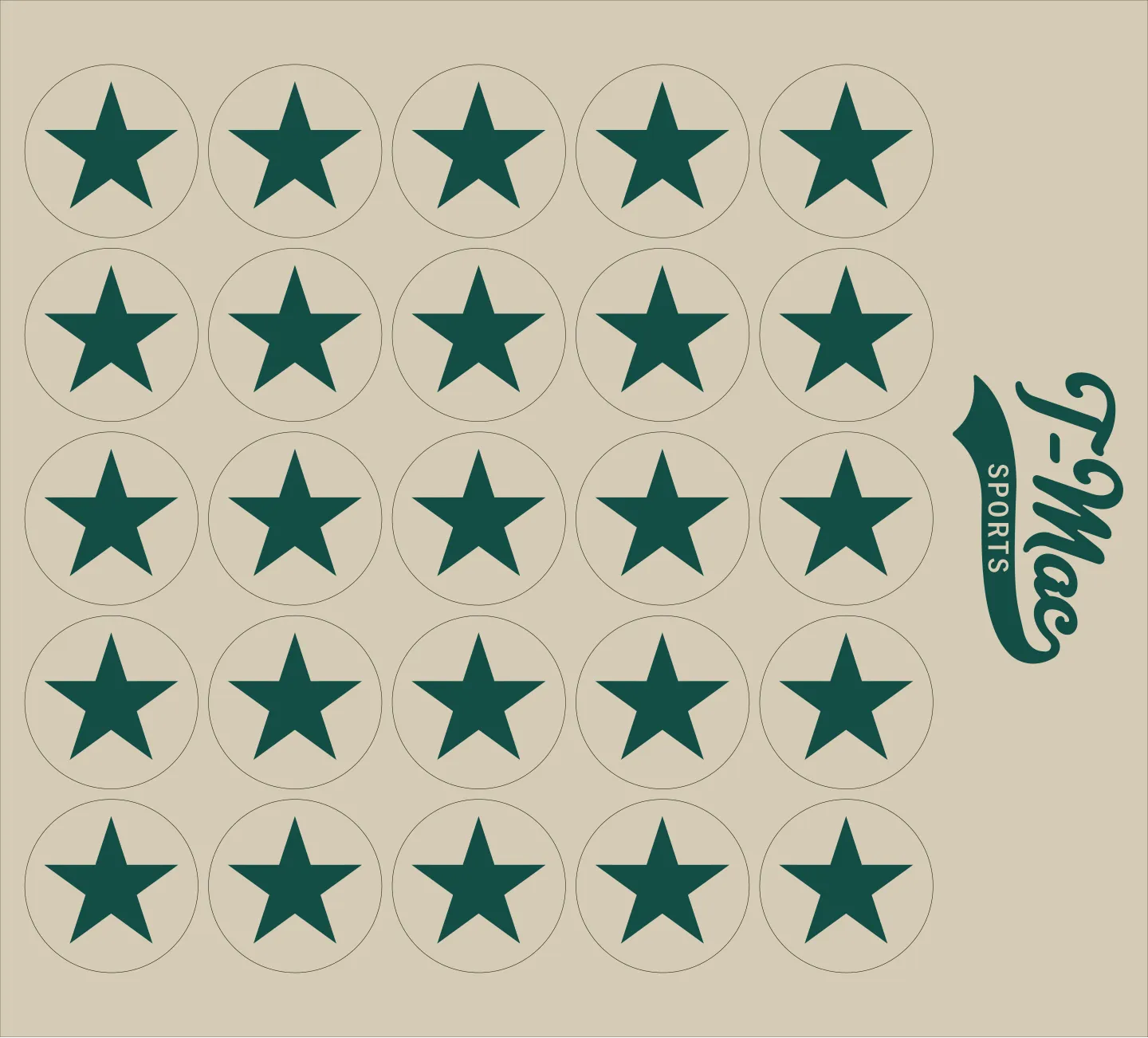 Star Mini Award Decals