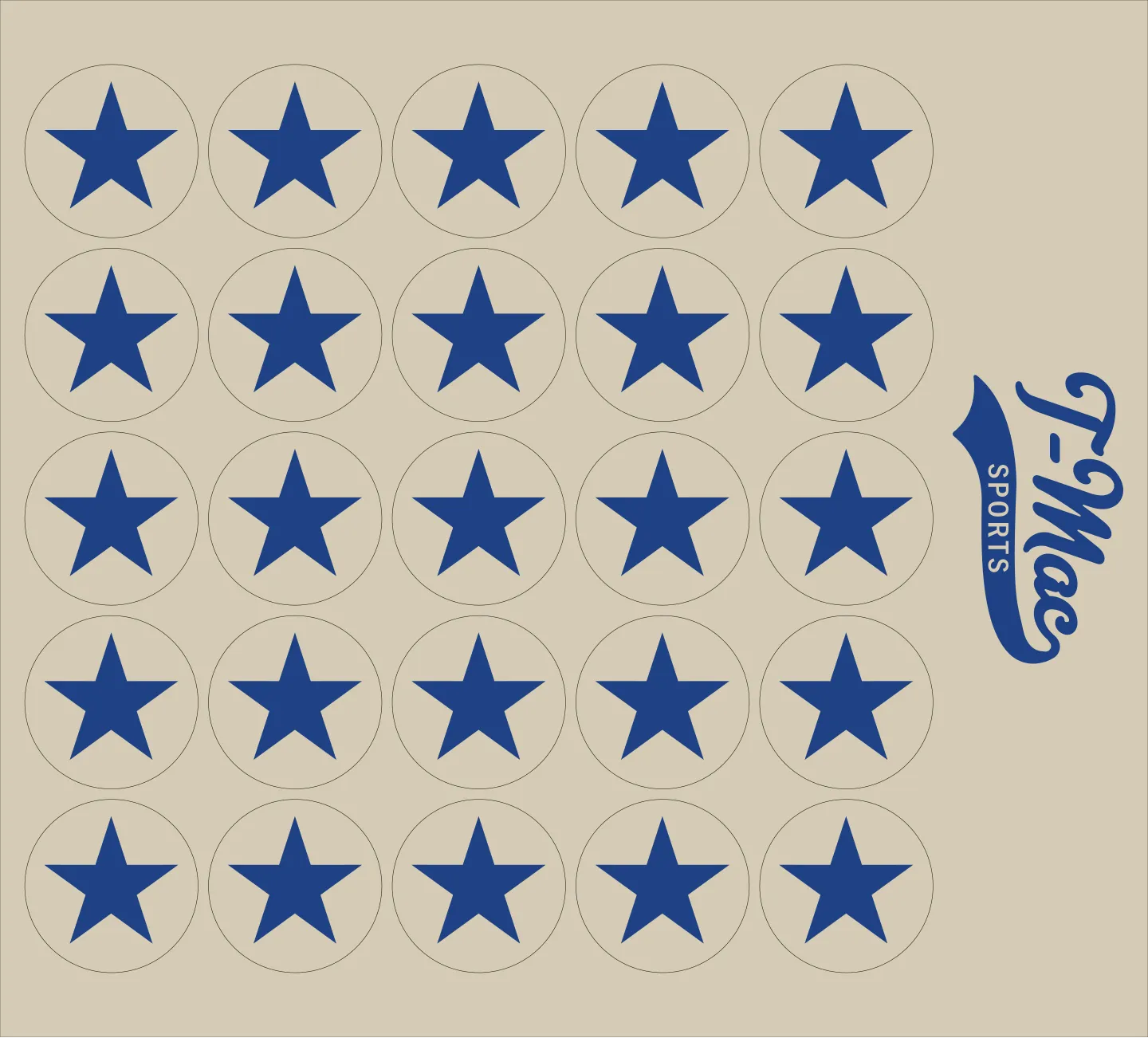 Star Mini Award Decals