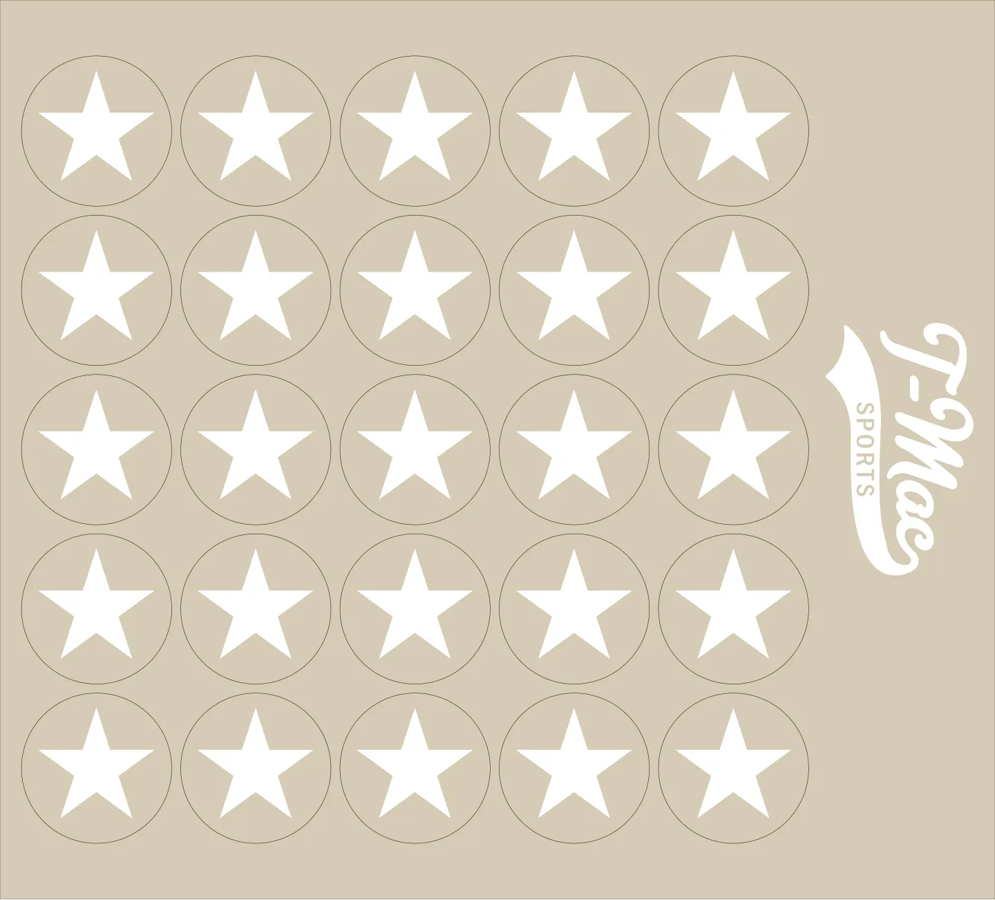 Star Mini Award Decals