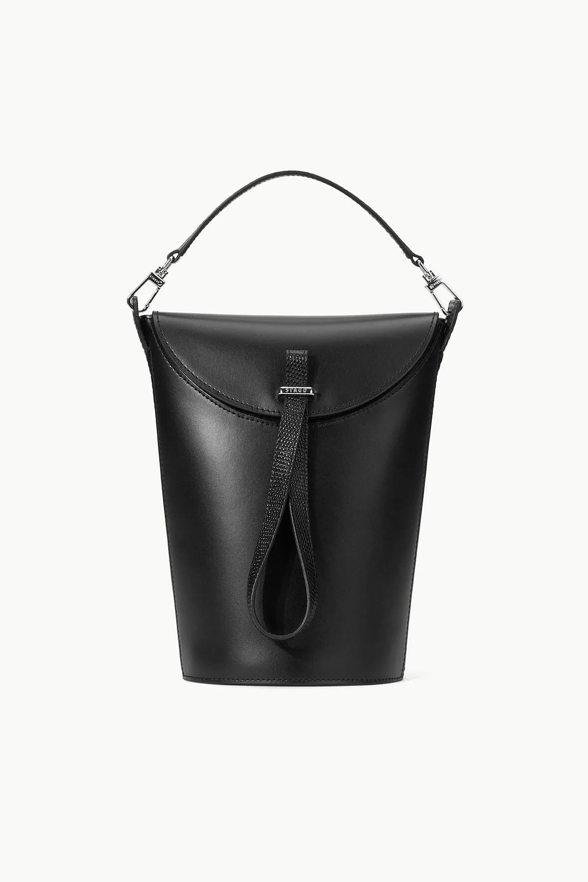 STAUD - Phoebe Convertible Bucket Bag - Black