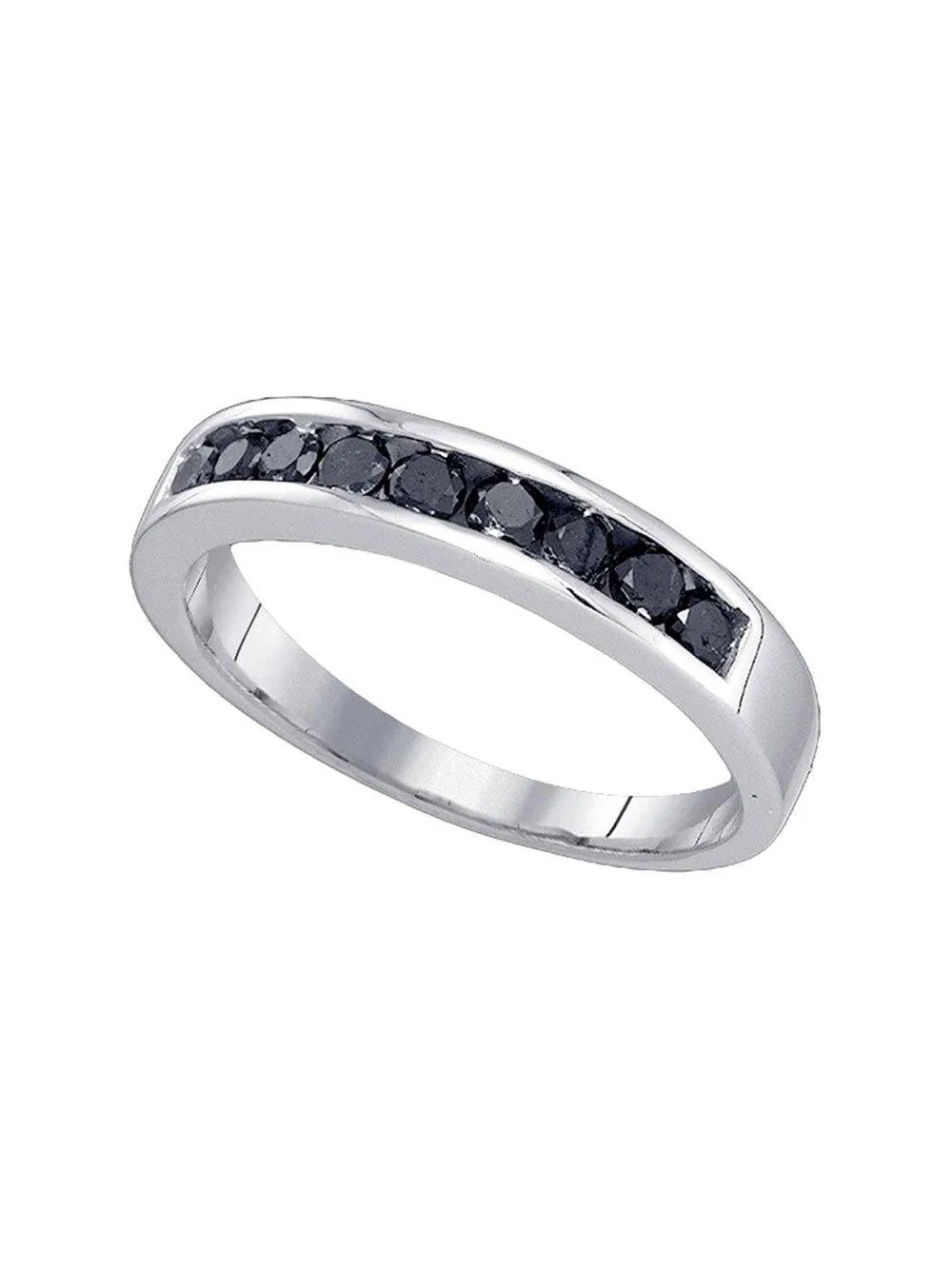 Sterling Silver Womens Round Brown Diamond Bypass Fashion Ring 1-1/3 Cttw