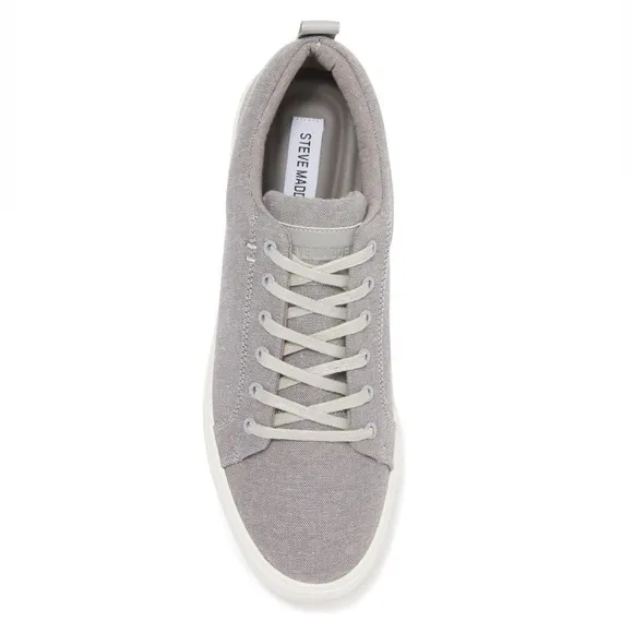Steve Madden Men Sport Fashion Lace Up Sneaker Grey- NIB -Reemoly - Duplicate