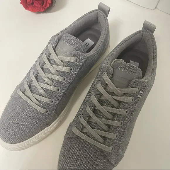 Steve Madden Men Sport Fashion Lace Up Sneaker Grey- NIB -Reemoly - Duplicate