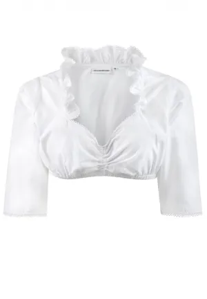Stockerpoint Elegant Blouse "B1015" White (closeout)