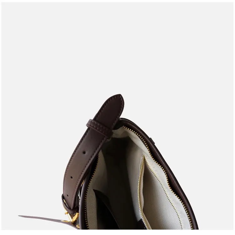 Suede Leather Shoulder Bag Messenger Bag