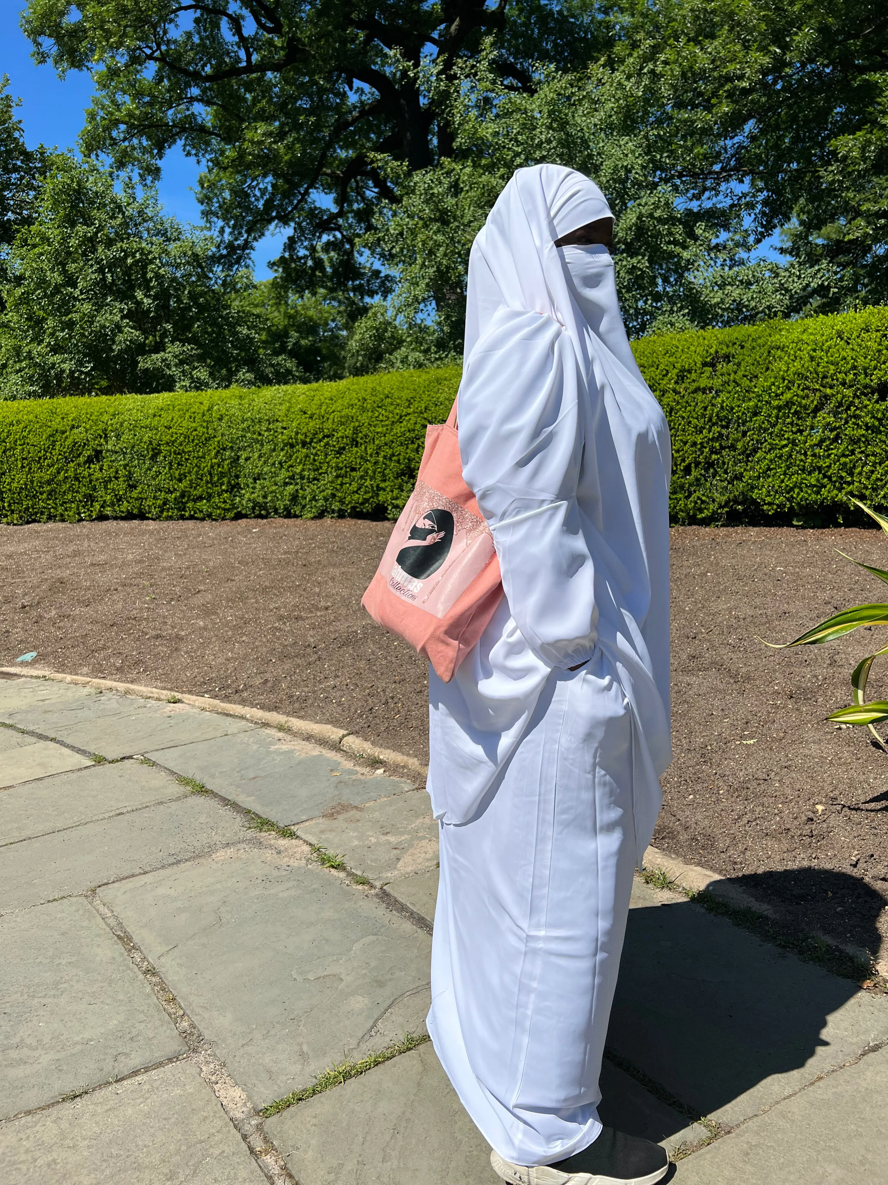 Summer 2 pieces jilbabs : White