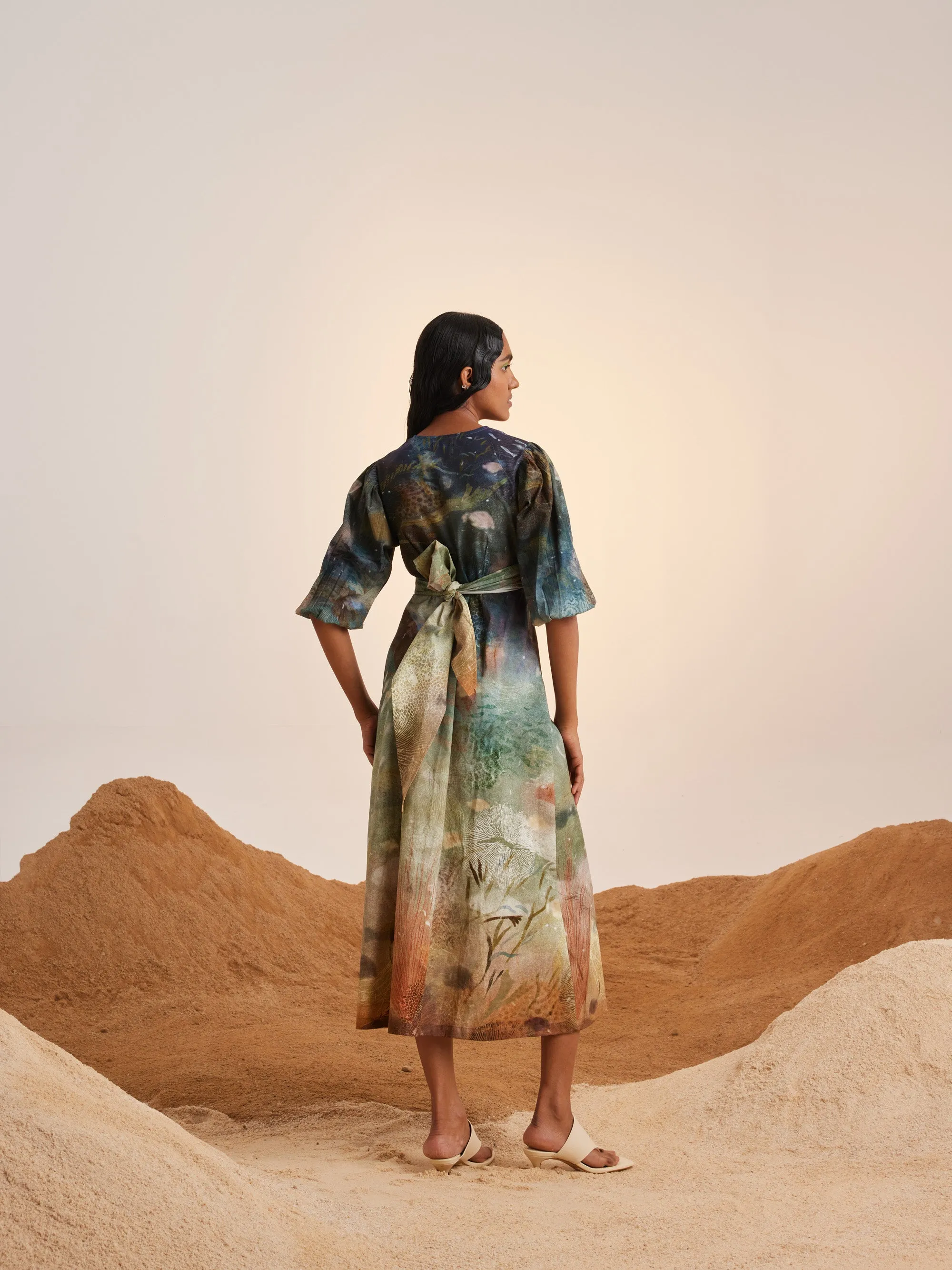 Summer Dress Crossover-Underwater-Cotton-Ss25-Crssd-Unw-Cord