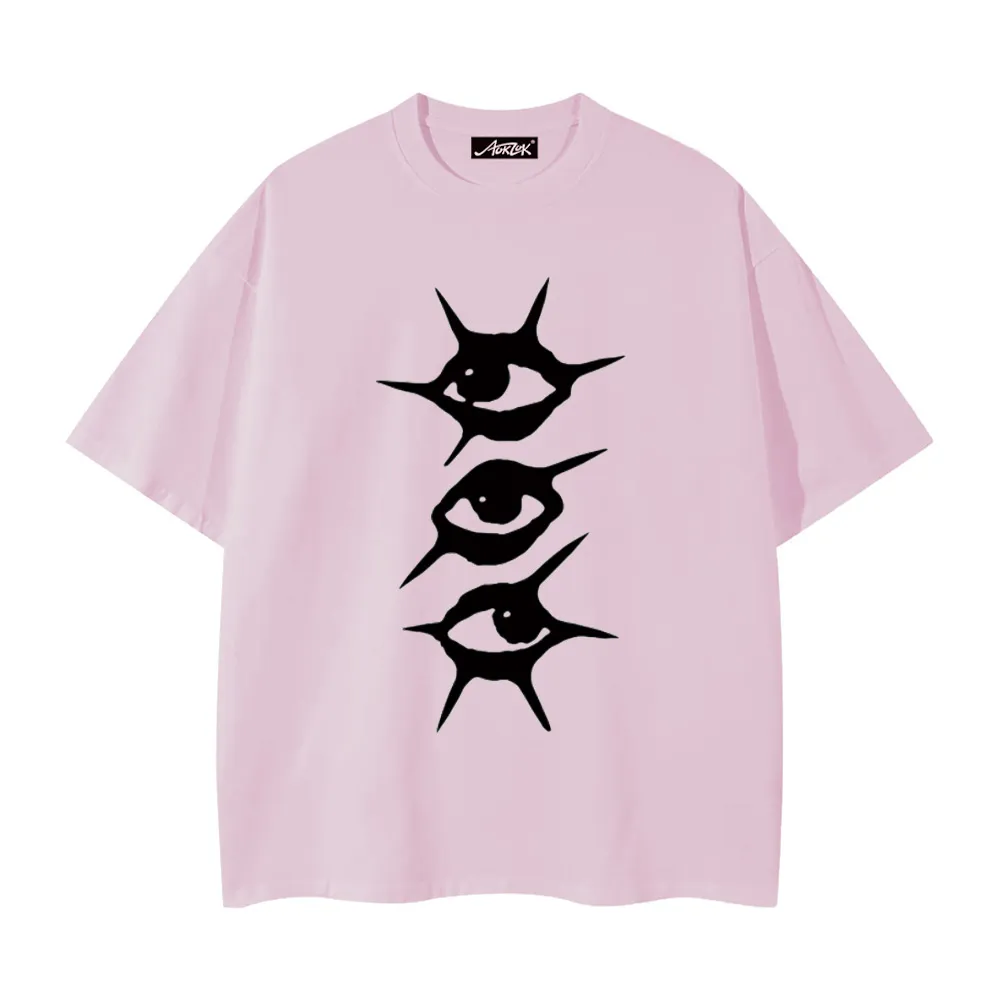 Summer Loose Key Print T-shirt