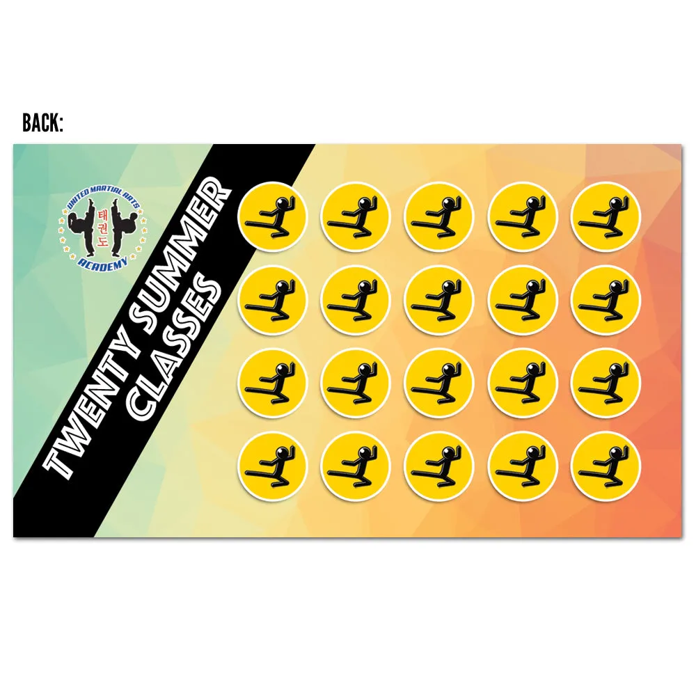 Summer Punch Card