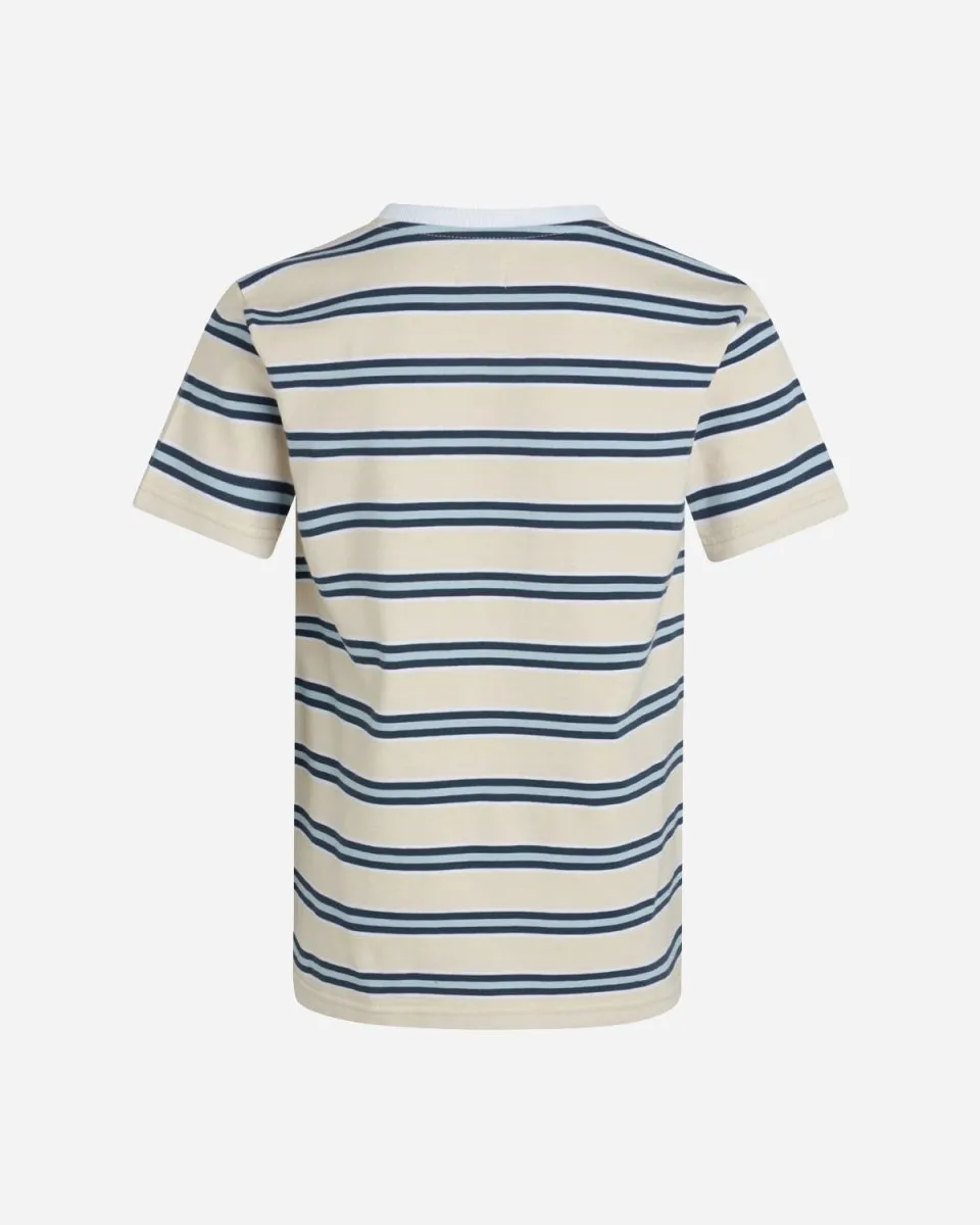 Summer Stripe Troline Tee - Summer Sand Stripe