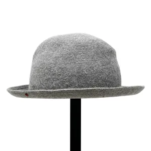SUPERDUPER  Rabbit Felt Hat in Grey