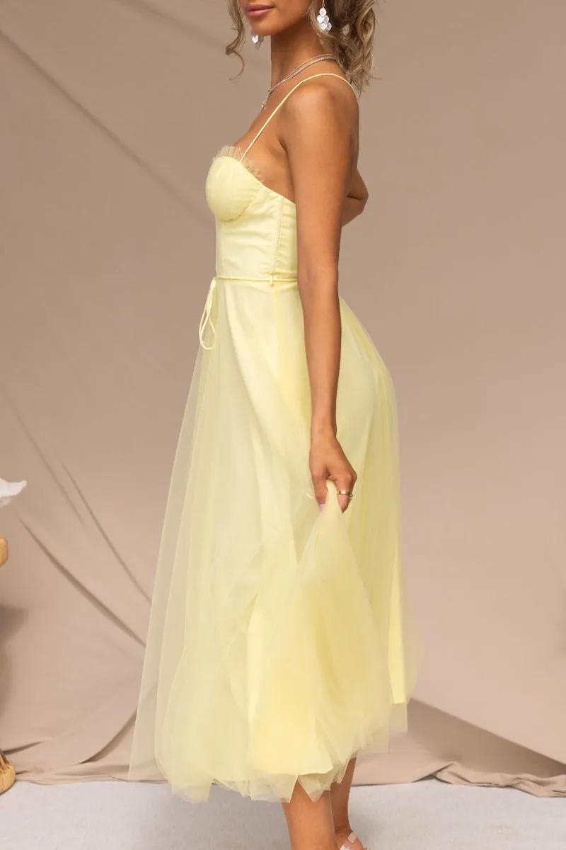 Sweet Elegant Solid V Neck Princess Dresses(8 Colors)