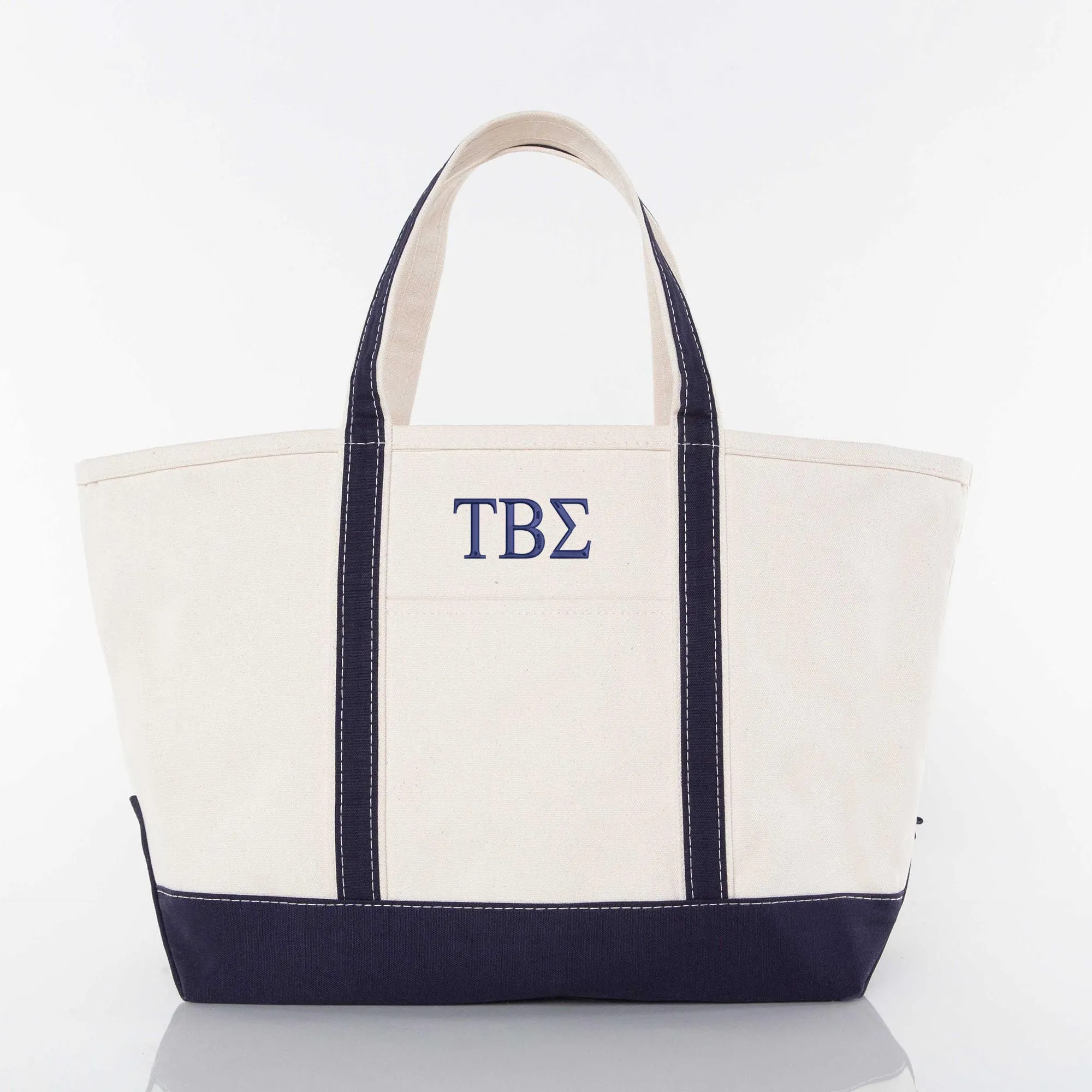Tau Beta Sigma Large Canvas Tote Bag