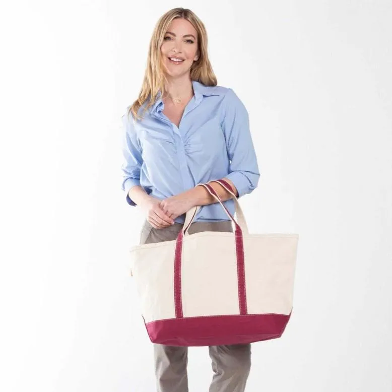 Tau Beta Sigma Large Canvas Tote Bag