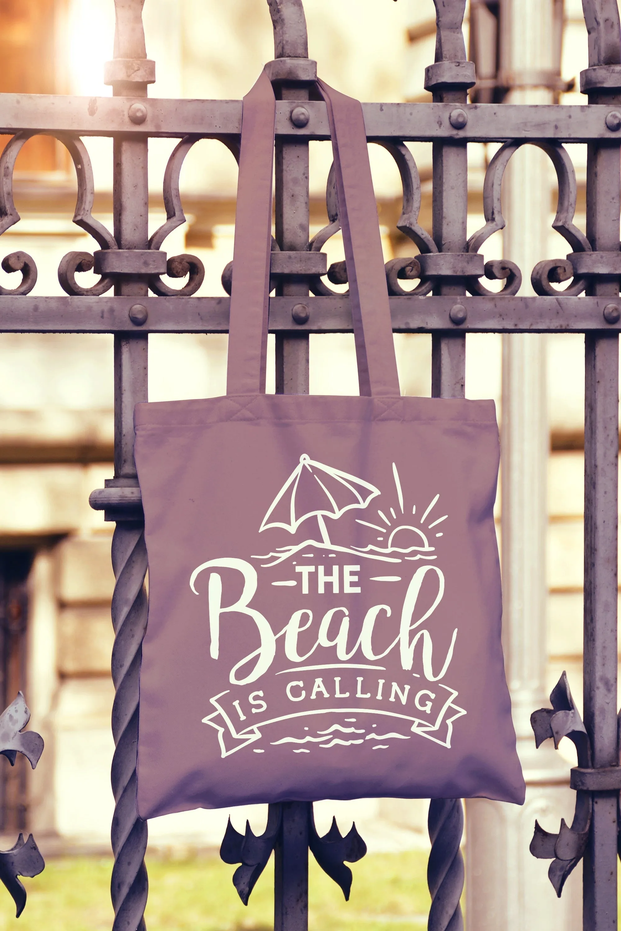 The Beach Is Calling Tote Bag