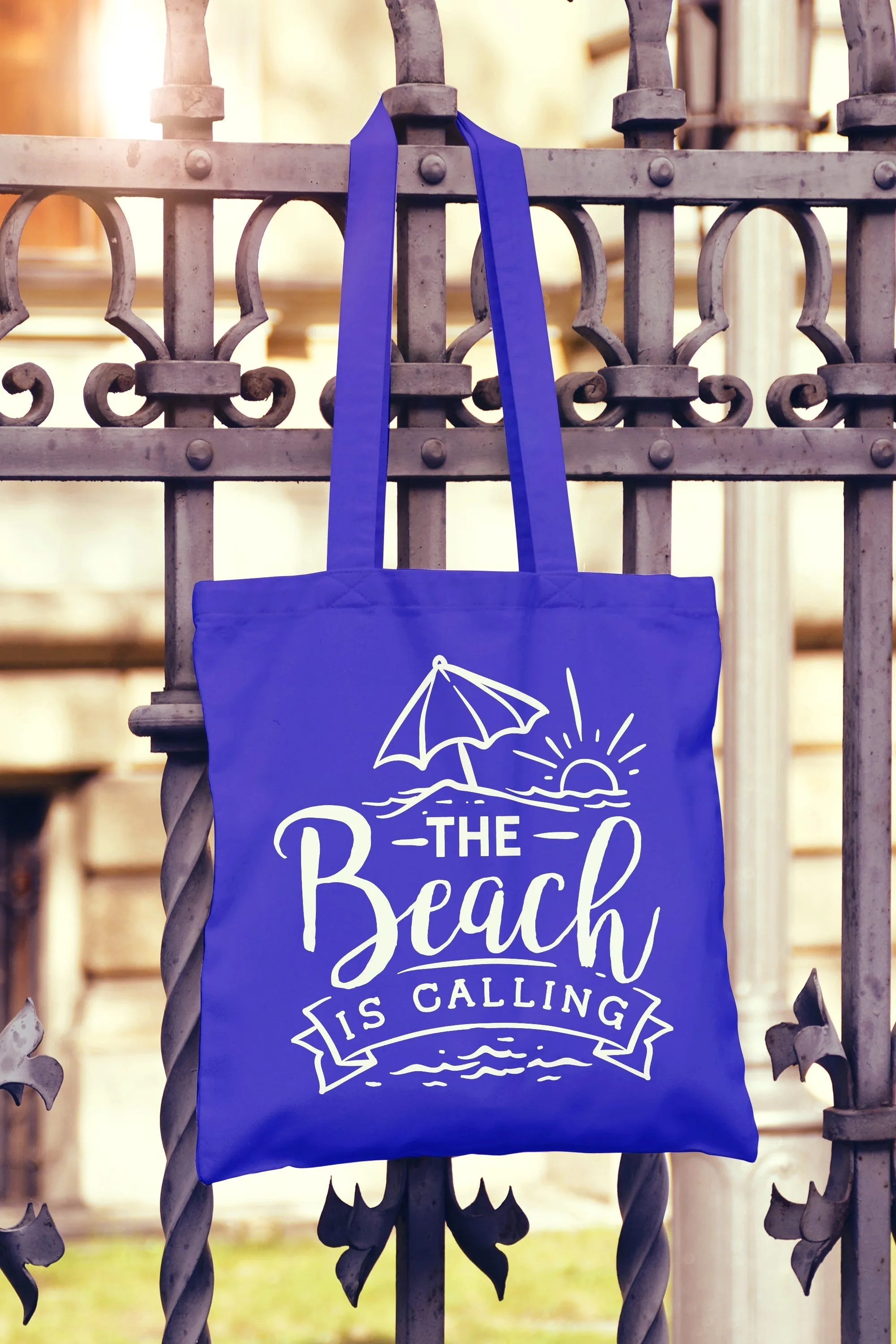 The Beach Is Calling Tote Bag