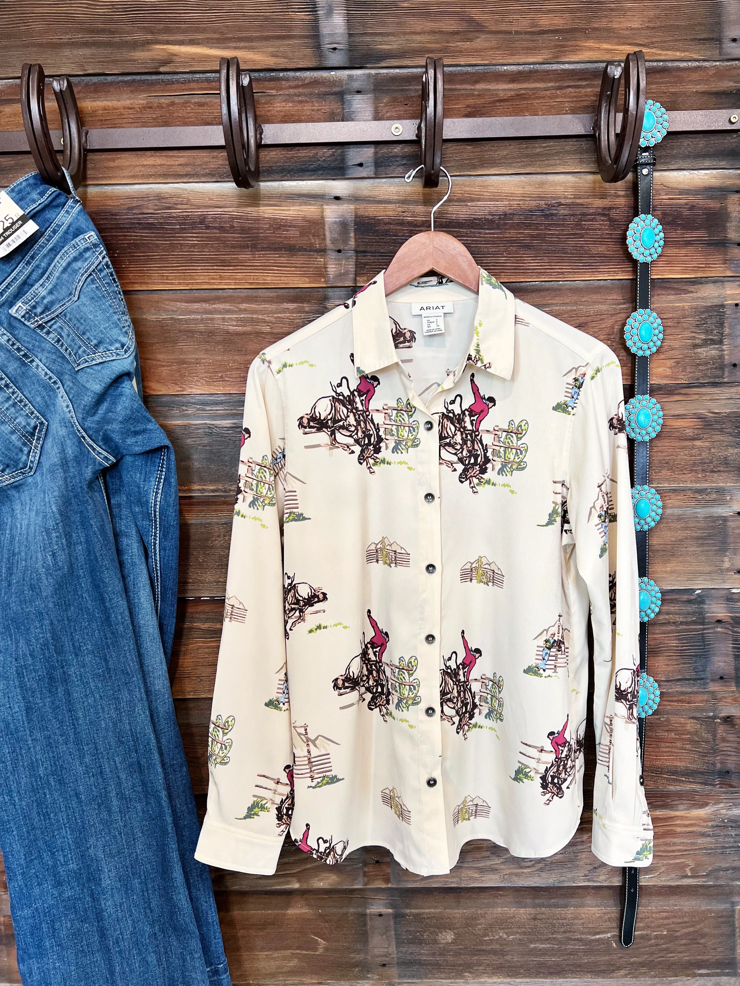 The Cowboy Up Button Up