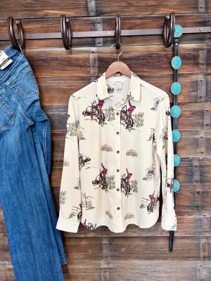 The Cowboy Up Button Up