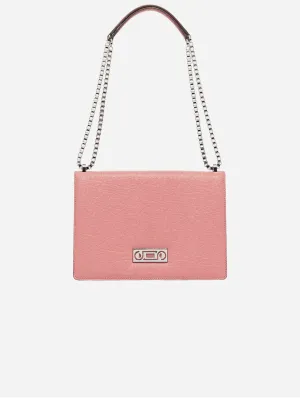The Cristiana Pinatex® Vegan Shoulder Bag | Antique Pink