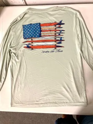 The Duck Company American Surfboards LS UPF 50