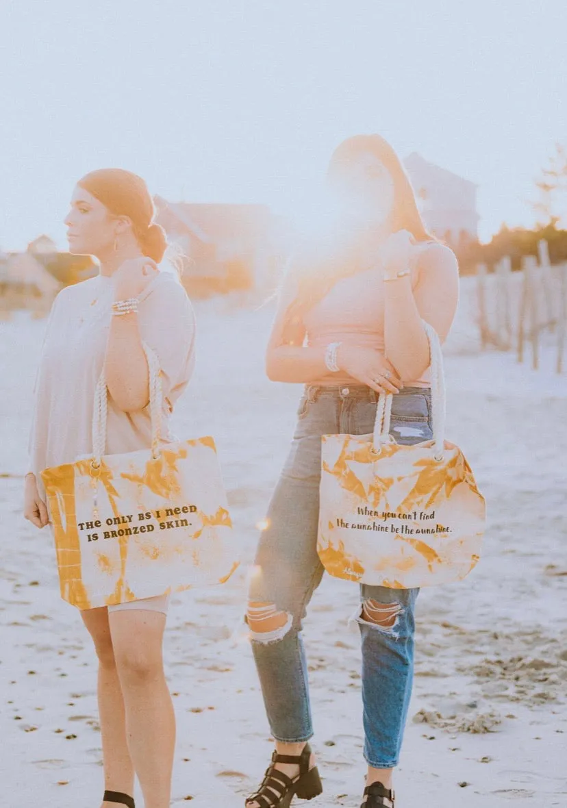 The only BS I need is....Beach Tote bag &UV beach keychain Clip.