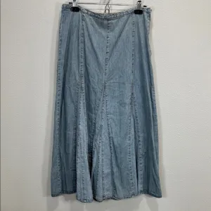 The Territory Ahead Denim maxi Skirt