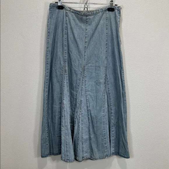 The Territory Ahead Denim maxi Skirt
