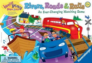 ThinkFun Rivers, Roads & Rails