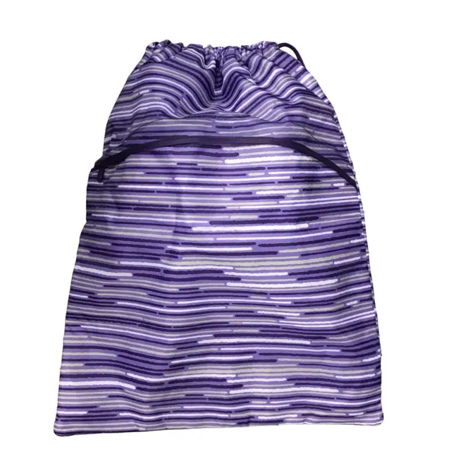 Thirty-one NWOT Purple Dragstring Bag