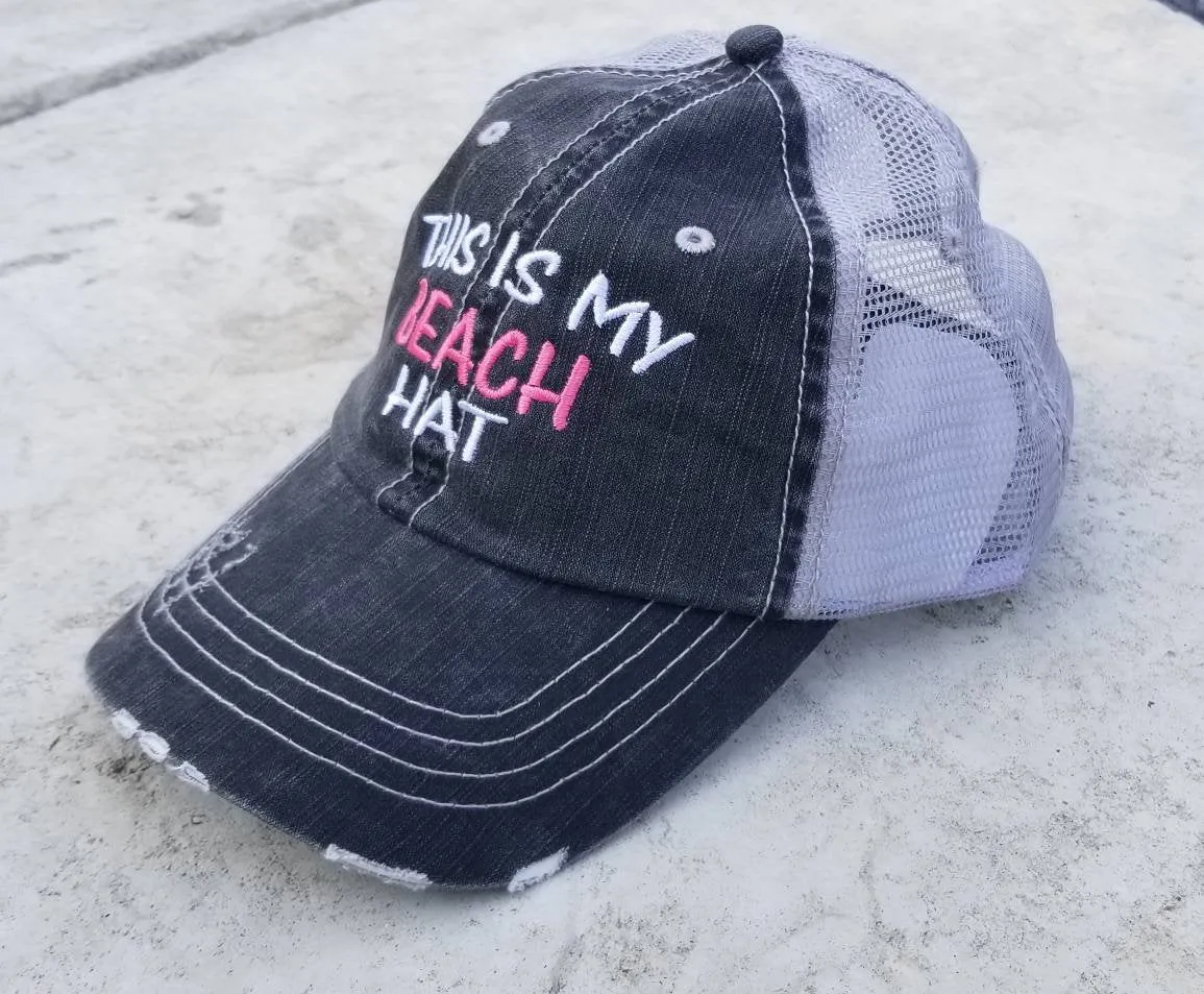 This is my beach hat