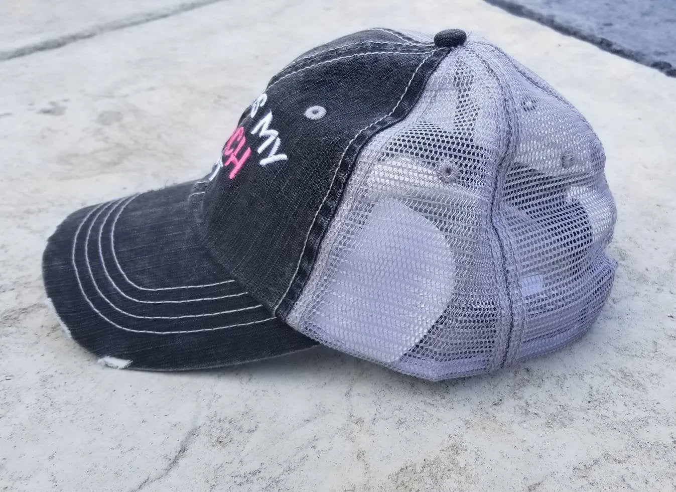 This is my beach hat
