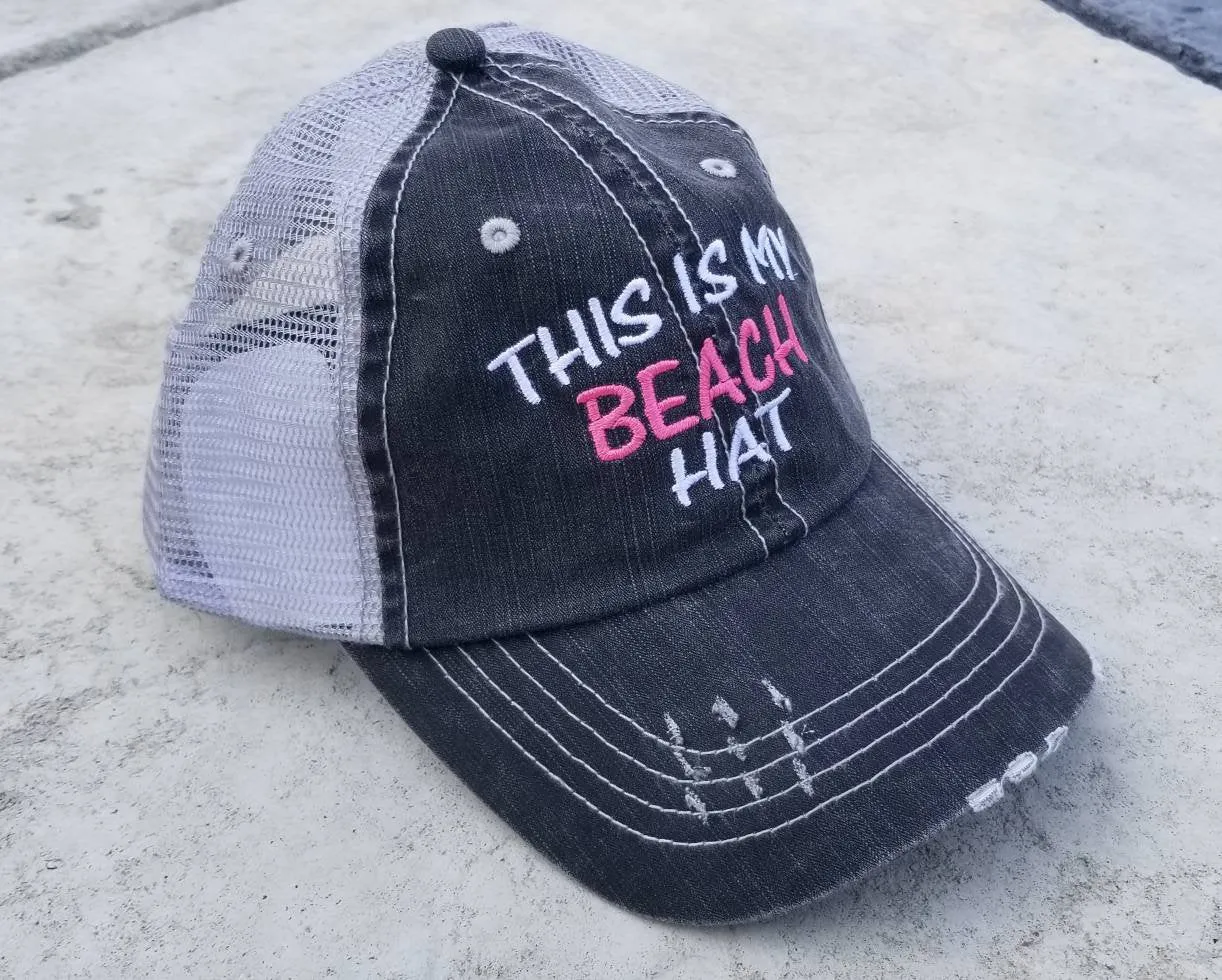 This is my beach hat
