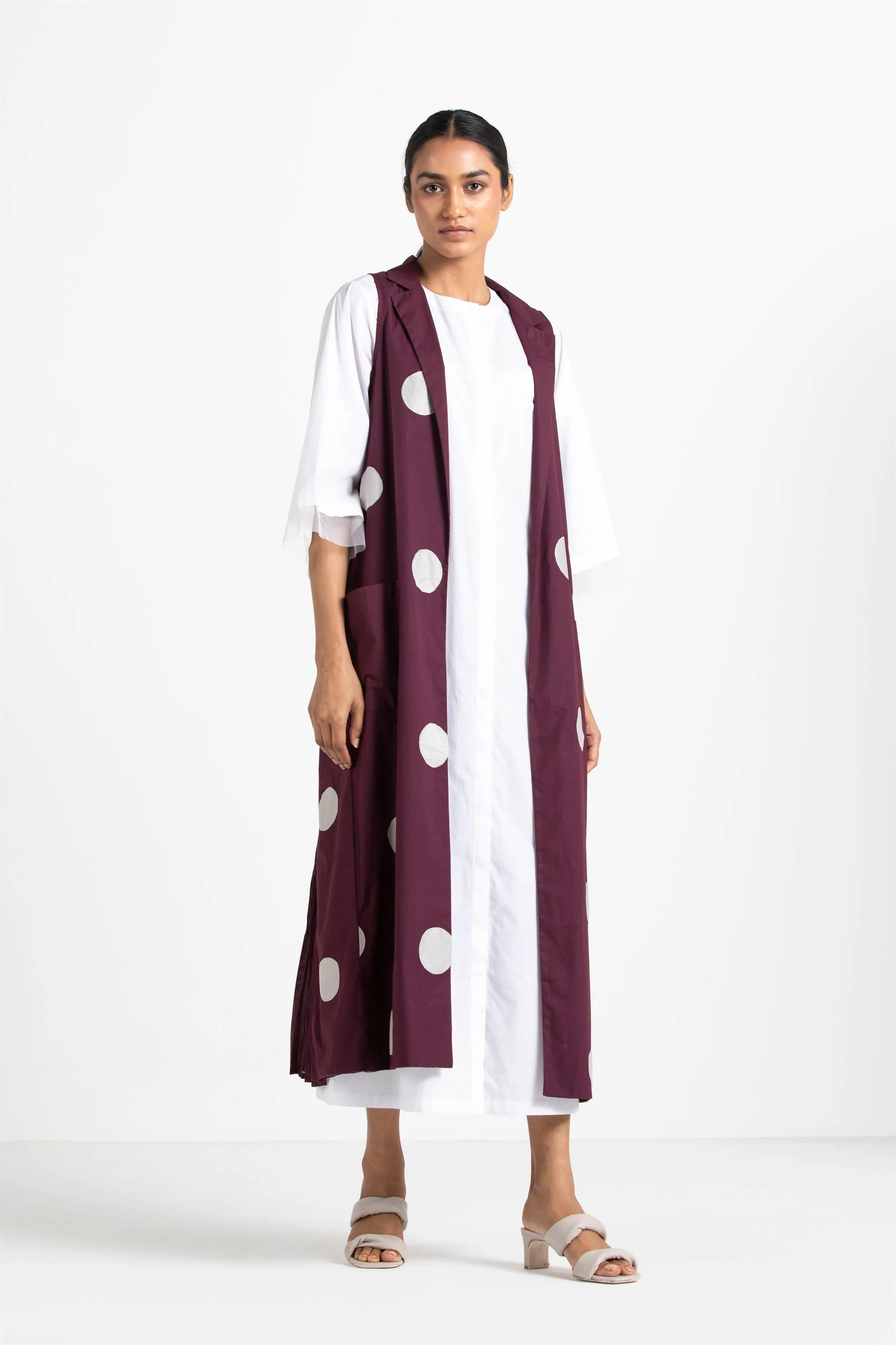 THREE   -   Round Neck Dress