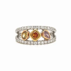 Three Stone Fashion Ring