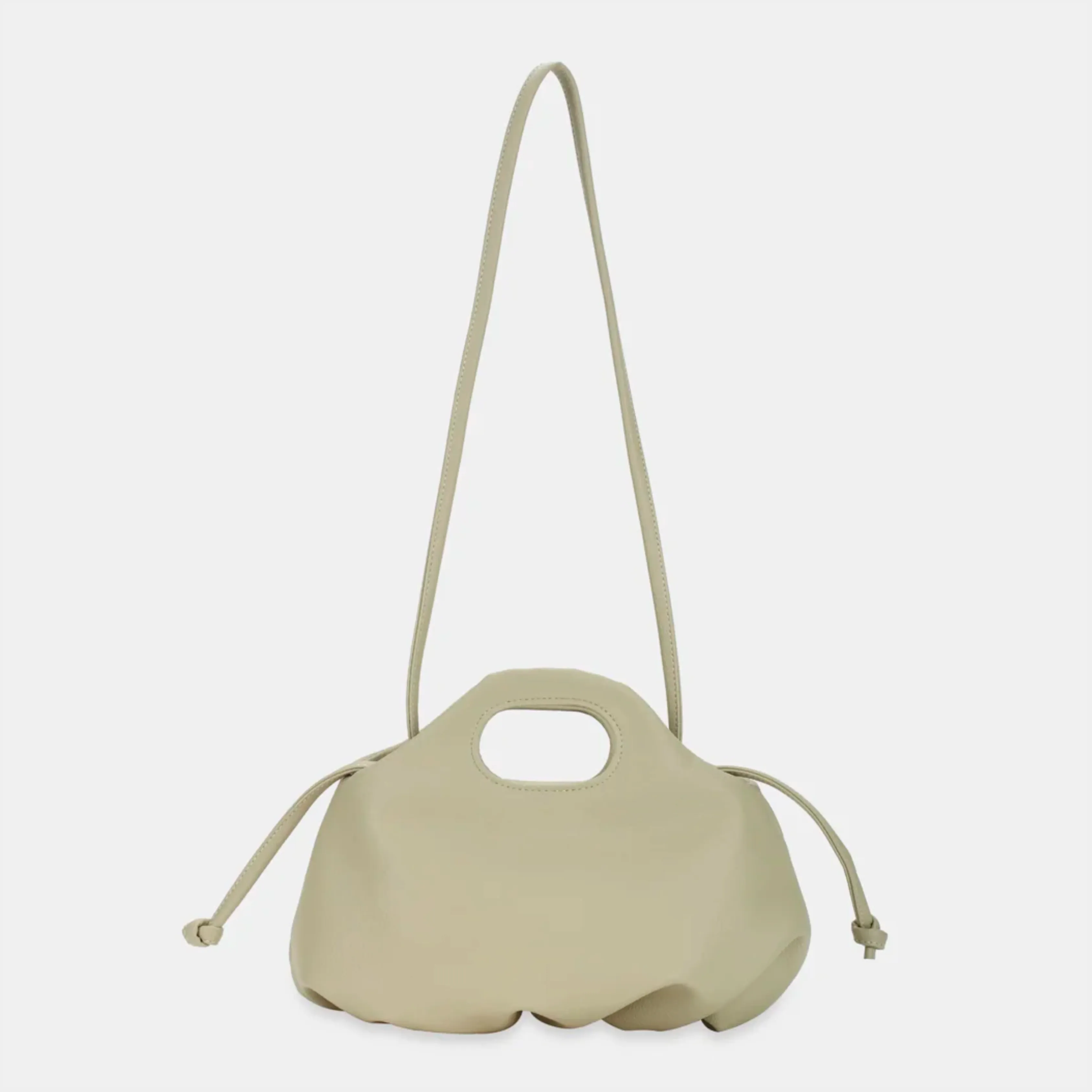 Túi xách Flower M (medium) màu beige