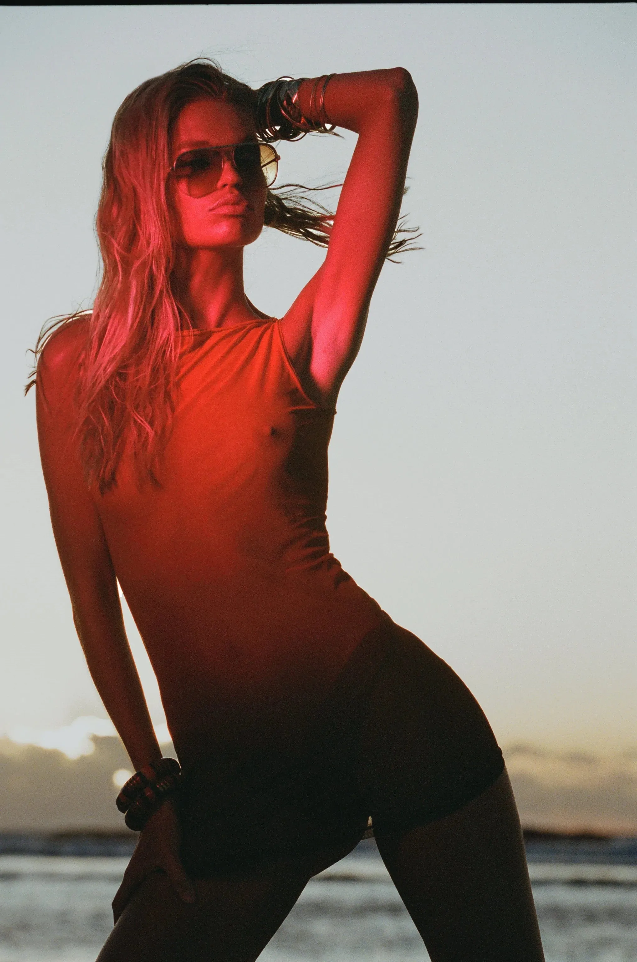 TIDE dress- horizon