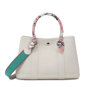 Tiffany & Fred Top-Grain Leather Satchel