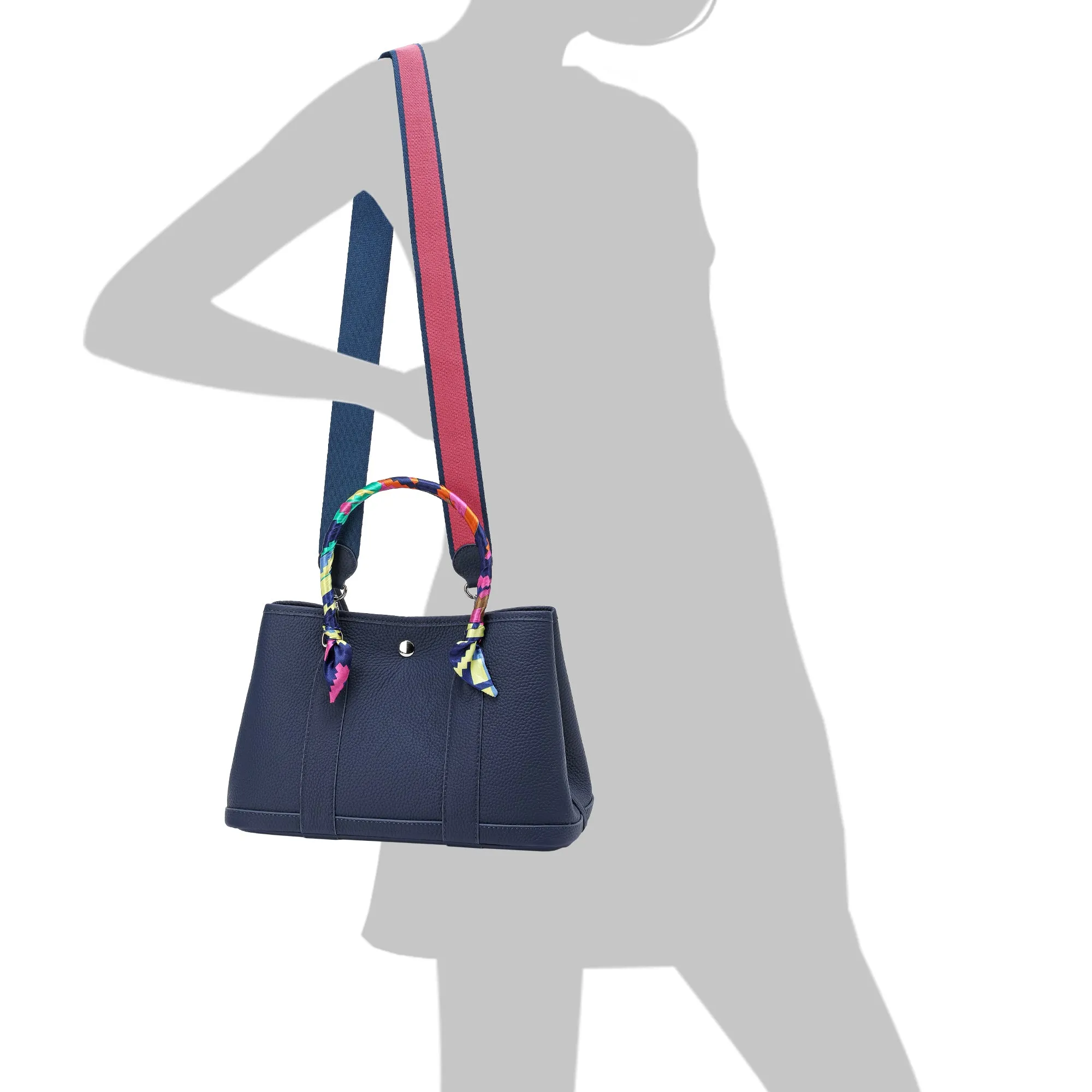 Tiffany & Fred Top-Grain Leather Satchel