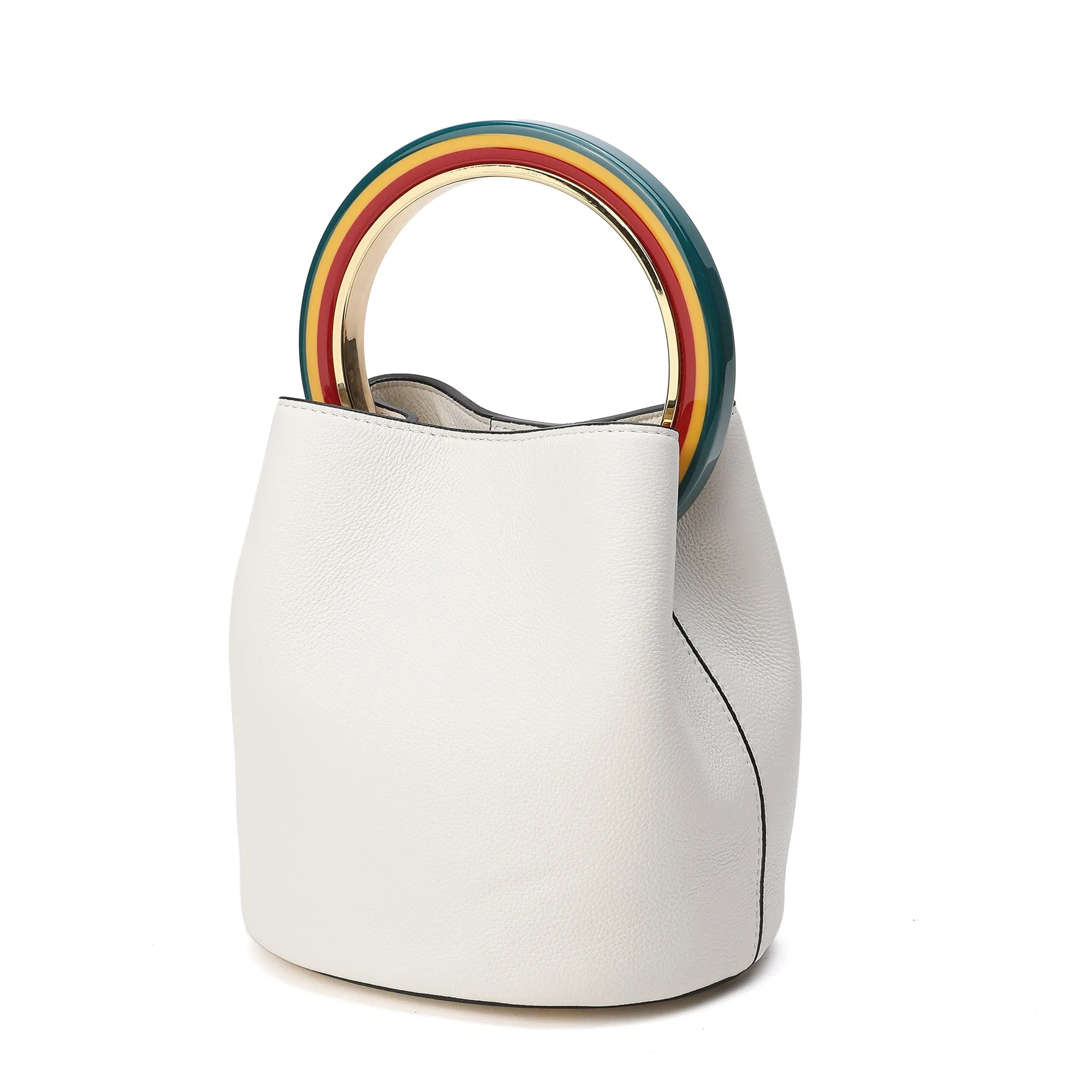 Tiffany & Fred Top-grain Leather Satchel/Shoulder Bag
