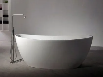 Toka Lite Vivienne Stone Bath - Organic Shape - 1800mm - ST24