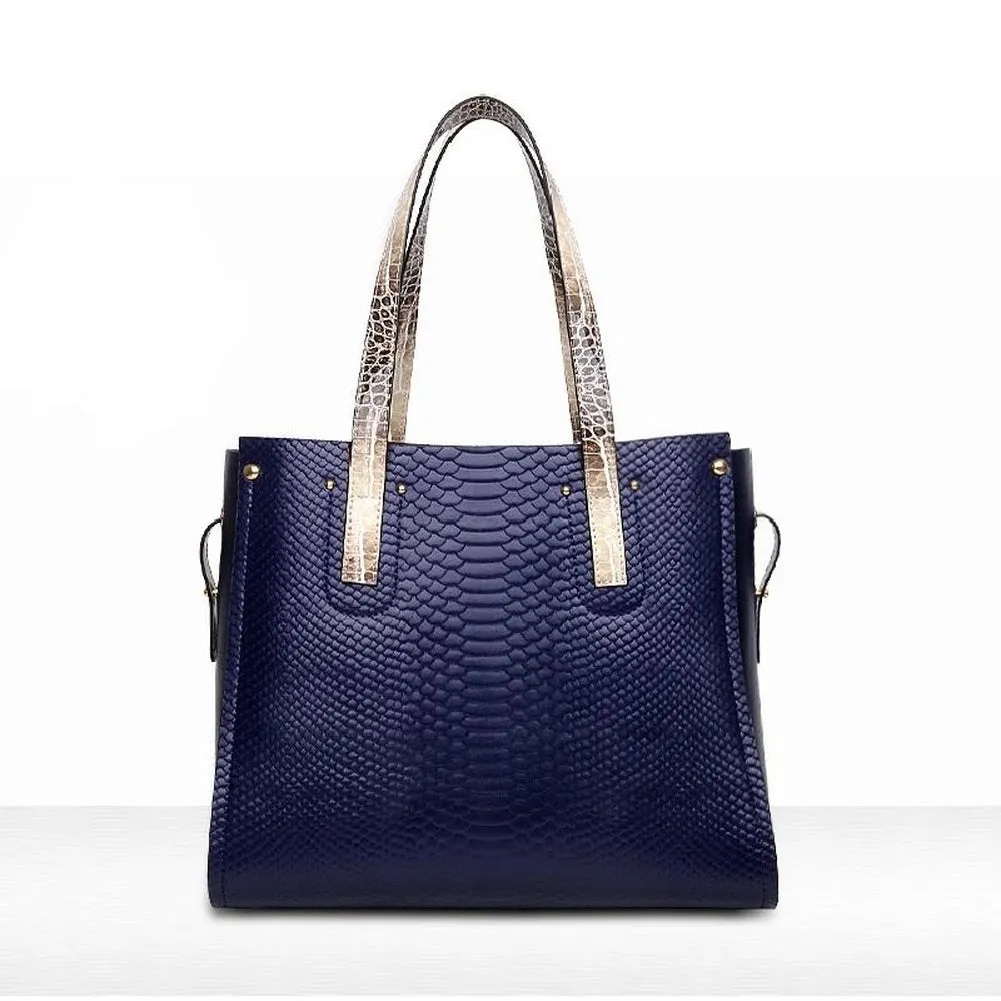 Tote / Shoulder Bag  <br>Vegan-Leather