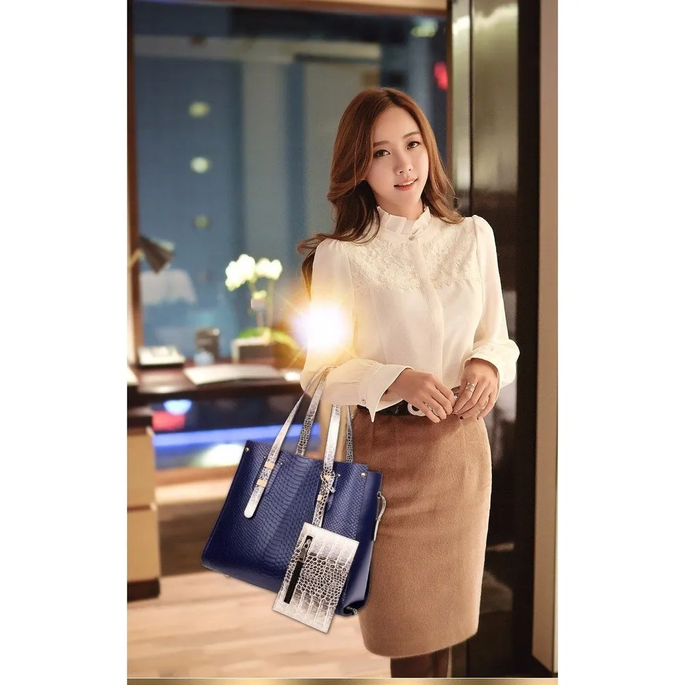 Tote / Shoulder Bag  <br>Vegan-Leather