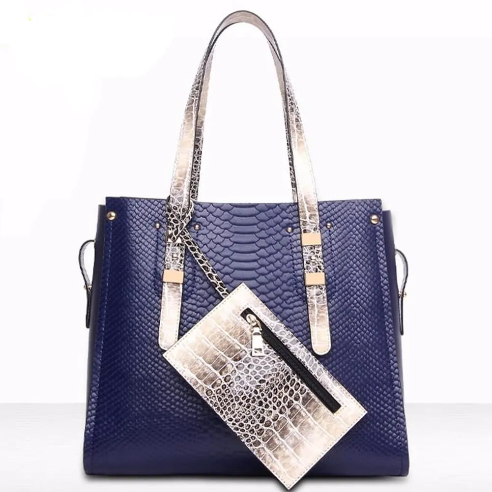Tote / Shoulder Bag  <br>Vegan-Leather