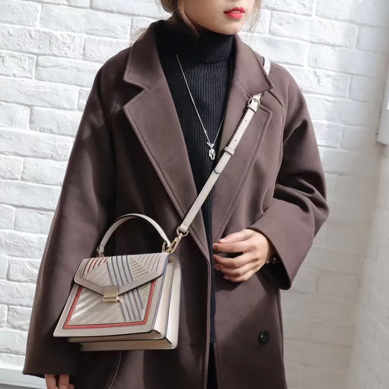 Trish Multicolor Pattern Satchel
