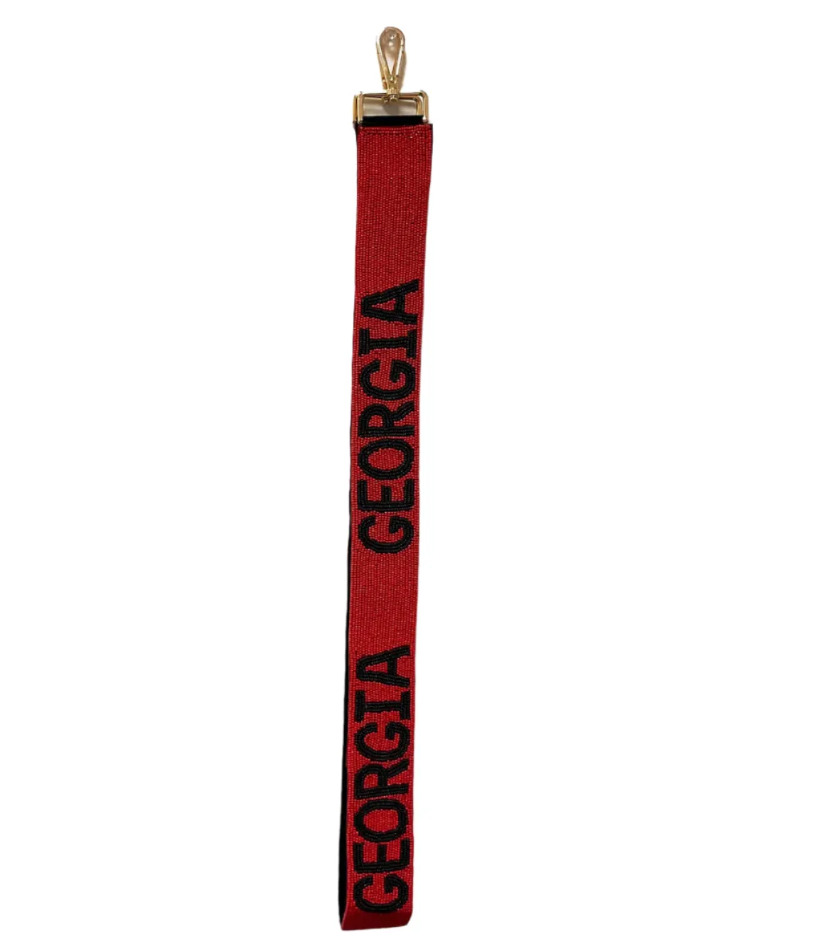 UGA Beaded Purse Strap