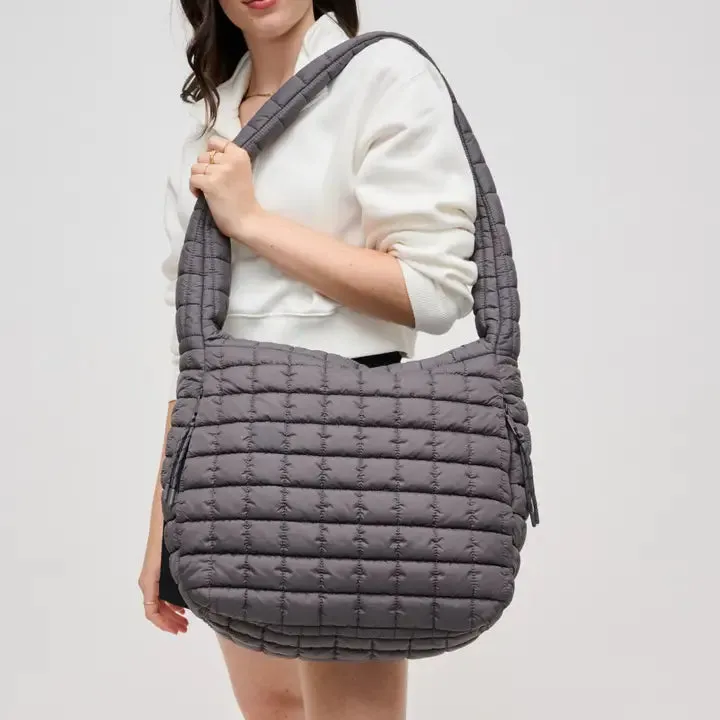 Urban Expression LEDA QUILTED PUFFER HOBO