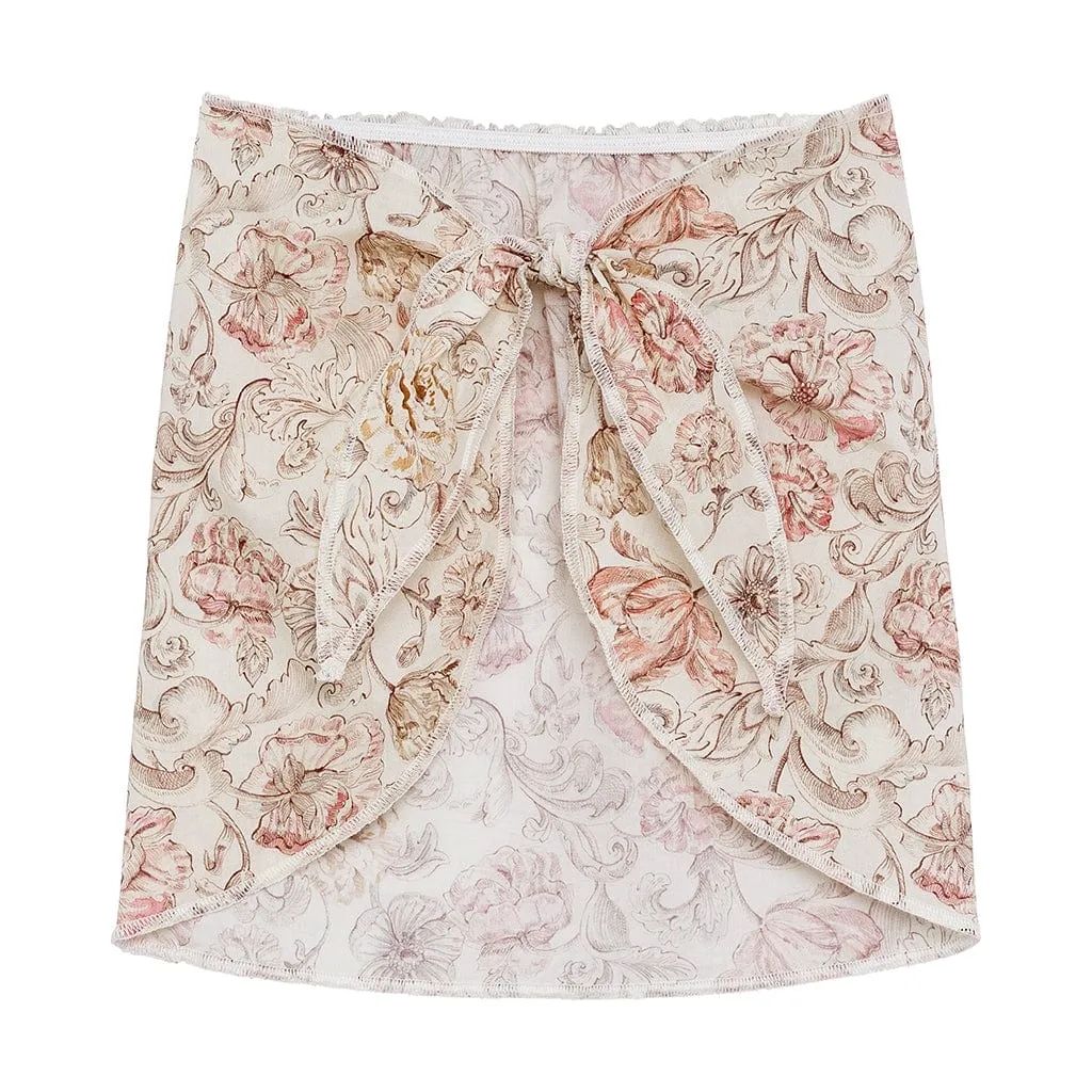 Venecia Floral Mini Sarong